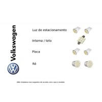 Kit Lampadas Led Volkswagen Gol G4 G5 G6 - Completo