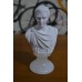 Escultura Busto Júlio César Po Marmore 14cm Made In Italy
