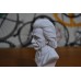 Escultura Busto Albert Einstein Po Marmore 11cm Made Italy