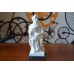 Escultura Moisés De Michelangelo Po Marmore 14cm Made Italy