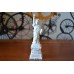 Escultura Estatua Liberdade Ny Po Marmore 12cm Made In Italy