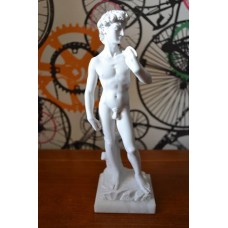 Escultura David De Michelangelo Marmore 25cm Made In Italy