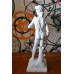Escultura David De Michelangelo Marmore 25cm Made In Italy