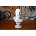 Escultura Busto Filosofo Sócrates Po Marmore 15cm Made Italy